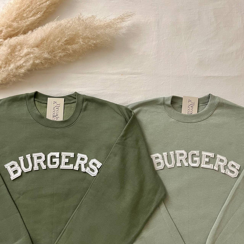 Burgers - Adult & Kids T-Shirts, Sweatshirts & Hoodies apparel design preview 1