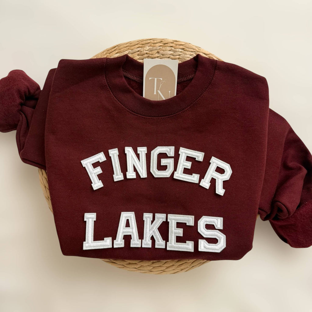 Finger Lakes Wine - Adult & Kids T-Shirts, Sweatshirts & Hoodies apparel design preview 1