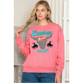 Cowboy Rodeo Crewneck - Adult & Kids T-Shirts, Sweatshirts & Hoodies apparel design preview 1