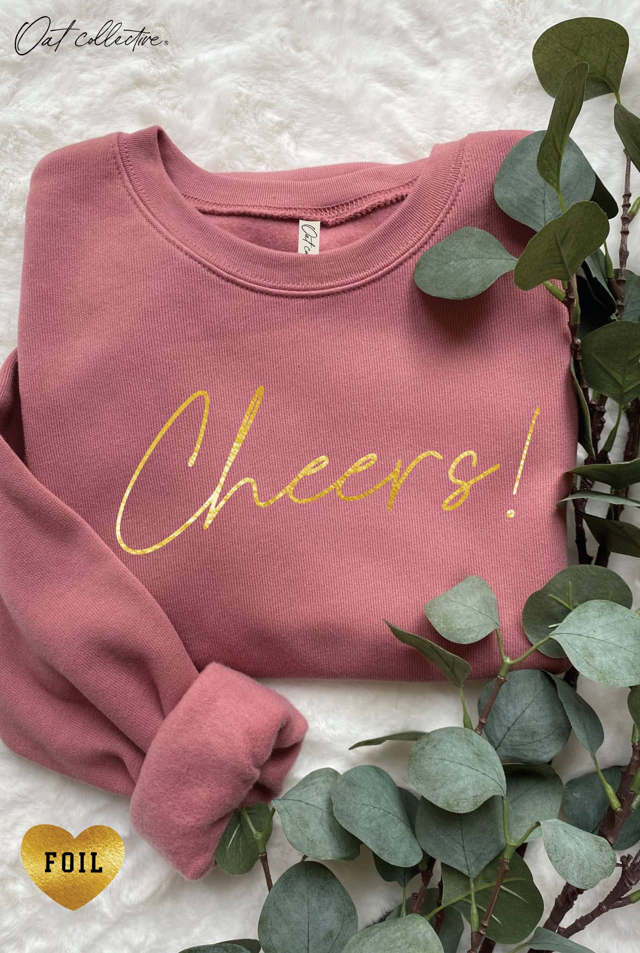 Cheers! Foil Graphic - Adult & Kids T-Shirts, Sweatshirts & Hoodies apparel design preview 1