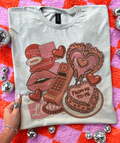 Valentine Collage from Me To Multiple Color Options - Adult & Kids T-Shirts, Sweatshirts & Hoodies apparel design preview 1