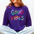 Good Vibes, Positivity, Mental Health, - Adult & Kids T-Shirts, Sweatshirts & Hoodies apparel design preview 1