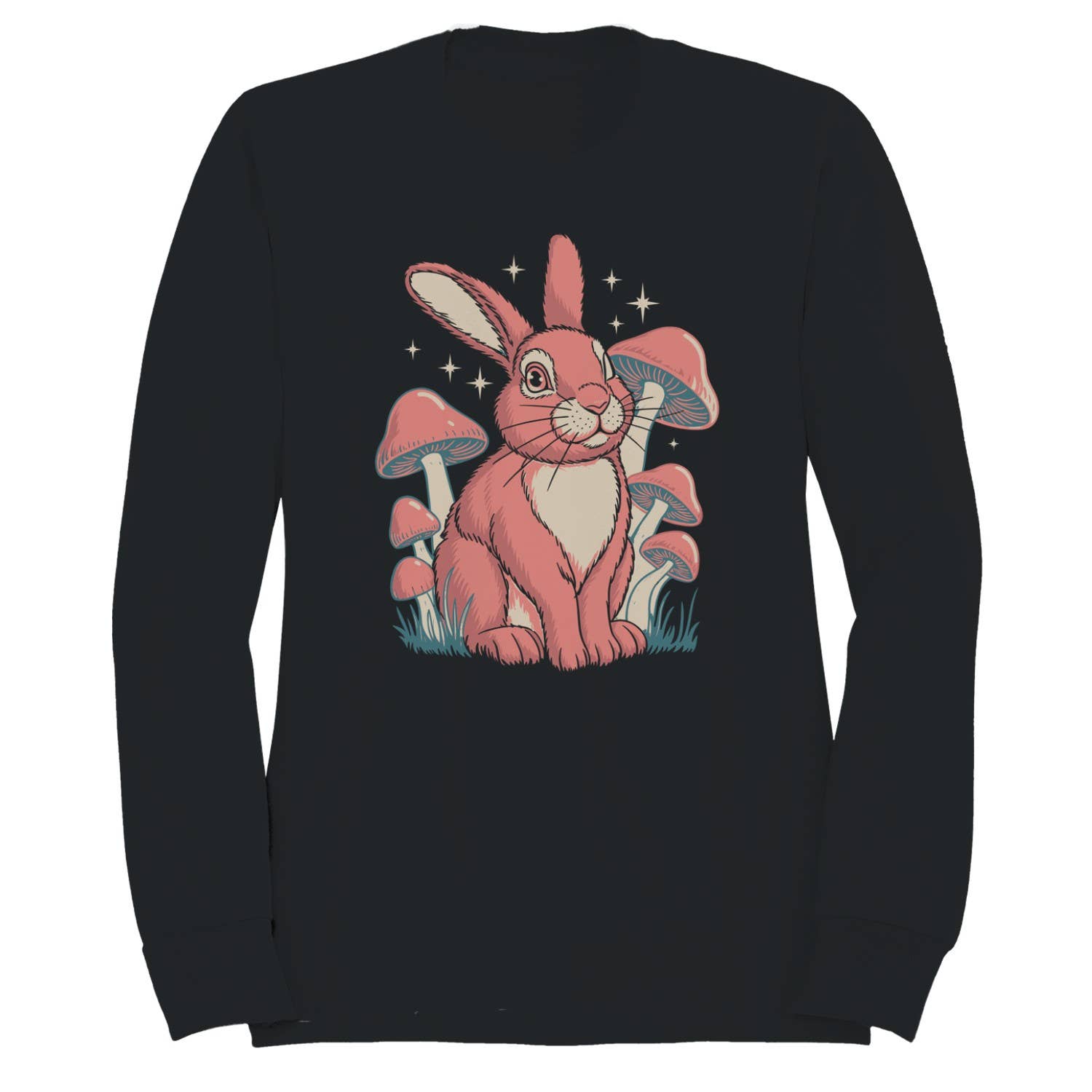 Magical Bunny Fantasy Art Women's - Adult & Kids T-Shirts, Sweatshirts & Hoodies apparel design preview 1
