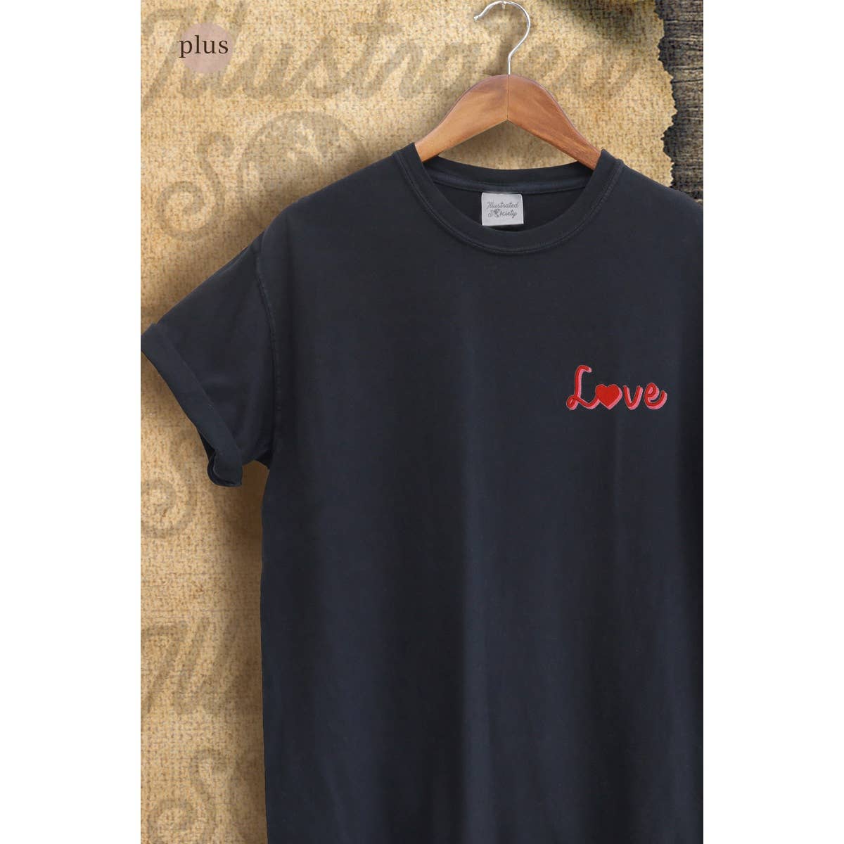 Love Embroidery Valentine Vintage Graphic Plus - Adult & Kids T-Shirts, Sweatshirts & Hoodies apparel design preview 1