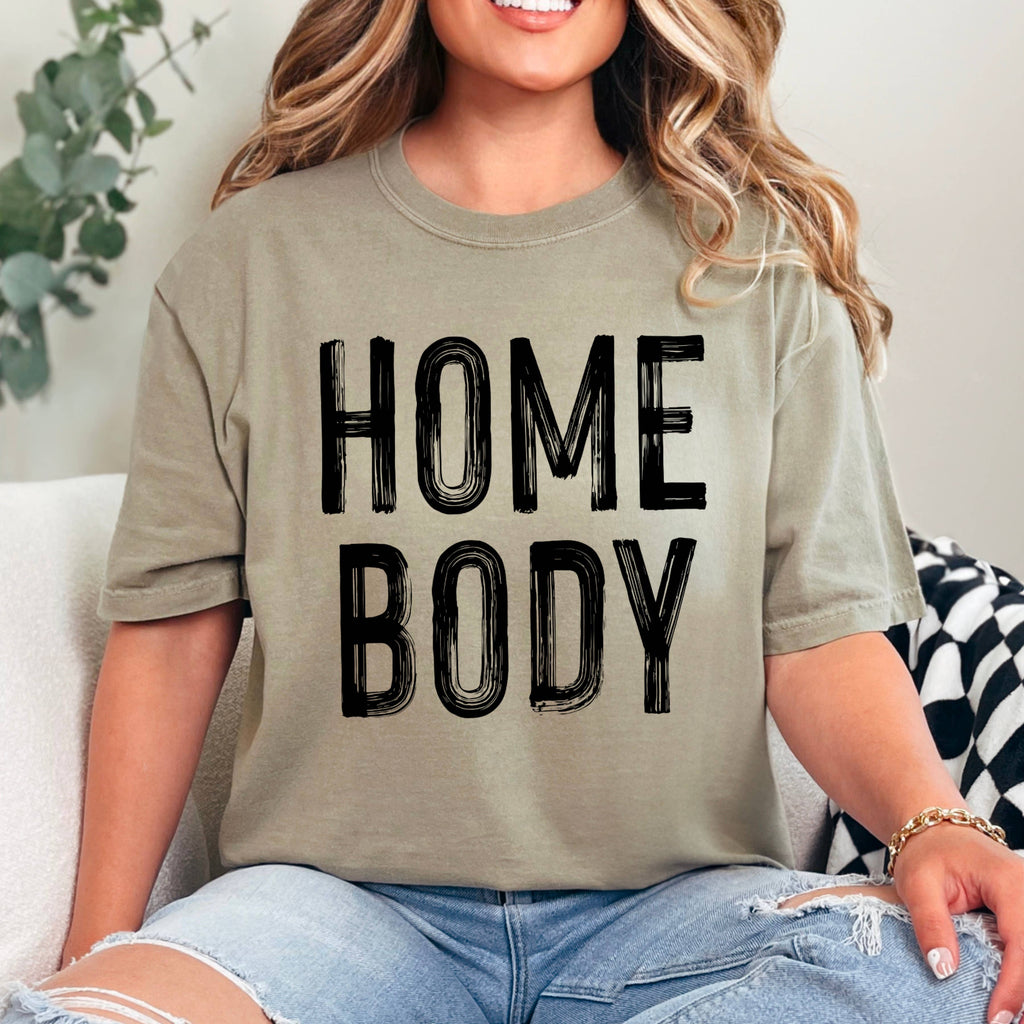 Homebody Women'S Graphic Summer 2025 Comfort Colors - Adult & Kids T-Shirts, Sweatshirts & Hoodies apparel design preview 1