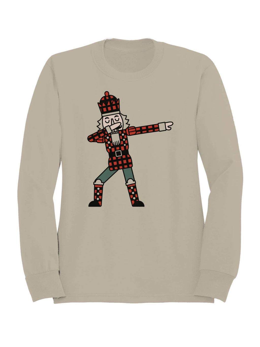 Dabbing Tartan King Illustration Women's - Adult & Kids T-Shirts, Sweatshirts & Hoodies apparel design preview 1