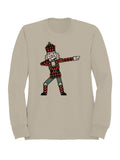 Dabbing Tartan King Illustration Women's - Adult & Kids T-Shirts, Sweatshirts & Hoodies apparel design preview 1