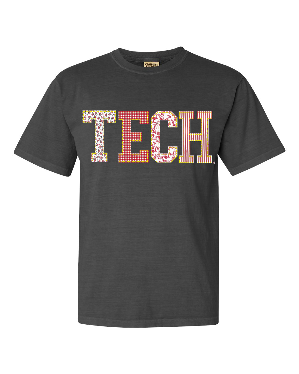 Texas Tech Red Raiders Quilted Puff Ink Pepper Cc - Adult & Kids T-Shirts, Sweatshirts & Hoodies apparel design preview 1