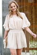 Ruffle Chiffon Romper /W Lining - Adult & Kids T-Shirts, Sweatshirts & Hoodies apparel design preview 1