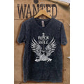 Rock and Roll Forever Mineral Wash Vintage Graphic - Adult & Kids T-Shirts, Sweatshirts & Hoodies apparel design preview 1