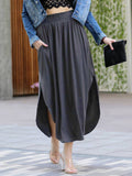 ...Plus Size Maxi Skirt with Pockets - Adult & Kids T-Shirts, Sweatshirts & Hoodies apparel design preview 1