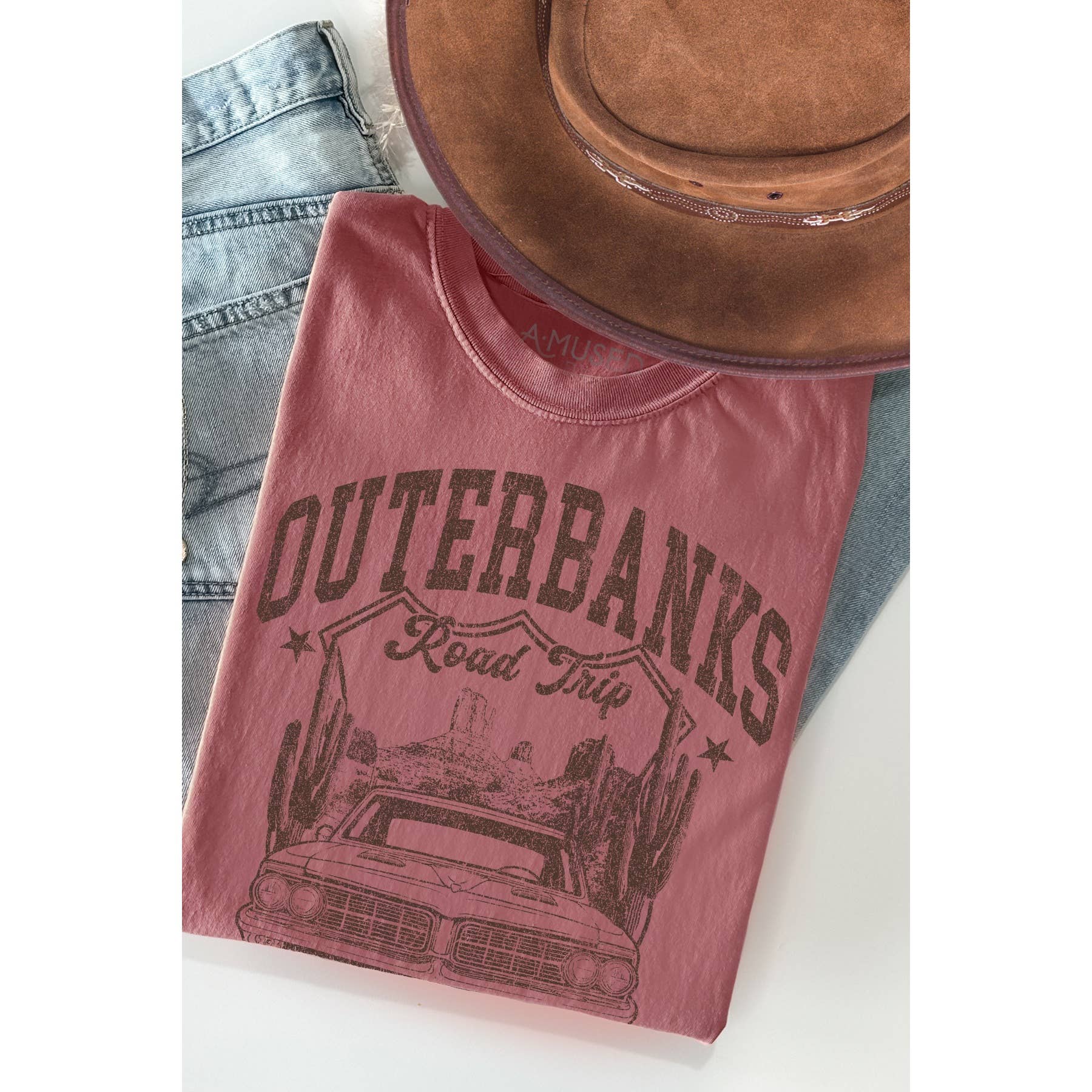 Outerbanks 66 Route - Adult & Kids T-Shirts, Sweatshirts & Hoodies apparel design preview 1