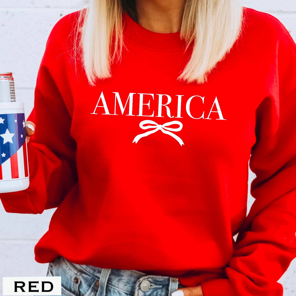 America Patriotic July 4th - Adult & Kids T-Shirts, Sweatshirts & Hoodies apparel design preview 1