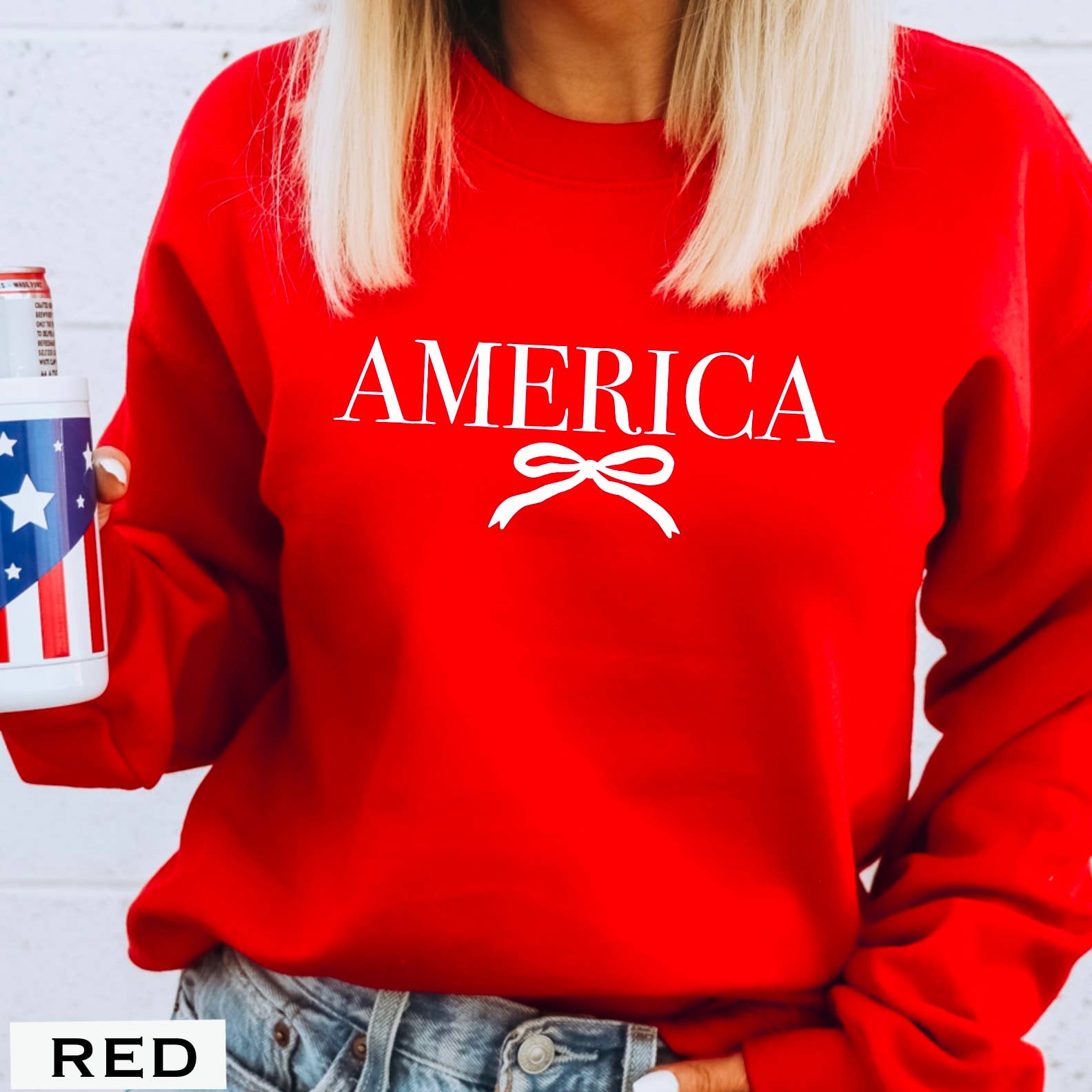 America Patriotic July 4th - Adult & Kids T-Shirts, Sweatshirts & Hoodies apparel design preview 1