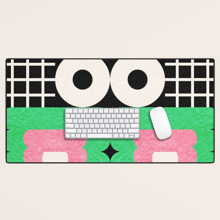 Funny Face Desk Mat Gallery Image 1 - Adult & Kids T-Shirts, Sweatshirts & Hoodies apparel design preview 1