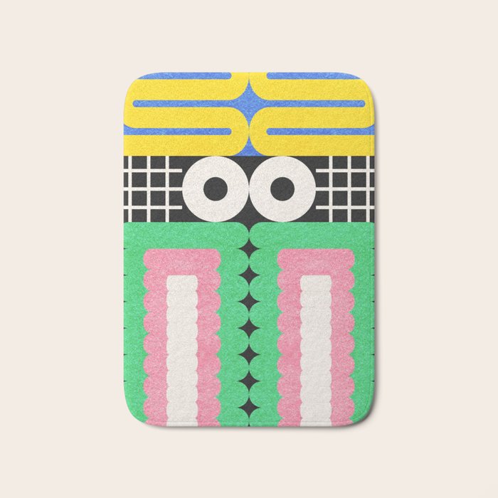 Funny Face Bath Mat Gallery Image 1 - Adult & Kids T-Shirts, Sweatshirts & Hoodies apparel design preview 1