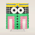 Funny Face Shower Curtain Gallery Image 1 - Adult & Kids T-Shirts, Sweatshirts & Hoodies apparel design preview 1