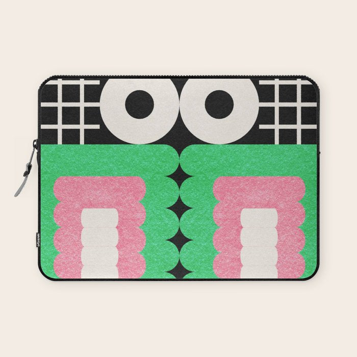 Funny Face Laptop Sleeve Gallery Image 1 - Adult & Kids T-Shirts, Sweatshirts & Hoodies apparel design preview 1