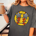 Softball Face Faux Glitter Graphic Comfort Color - Adult & Kids T-Shirts, Sweatshirts & Hoodies apparel design preview 1