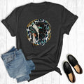 Leopard Circle Indian Headdress Graphic - Adult & Kids T-Shirts, Sweatshirts & Hoodies apparel design preview 1
