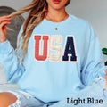 USA Faux Lace July 4th Graphic Gildan - Adult & Kids T-Shirts, Sweatshirts & Hoodies apparel design preview 1