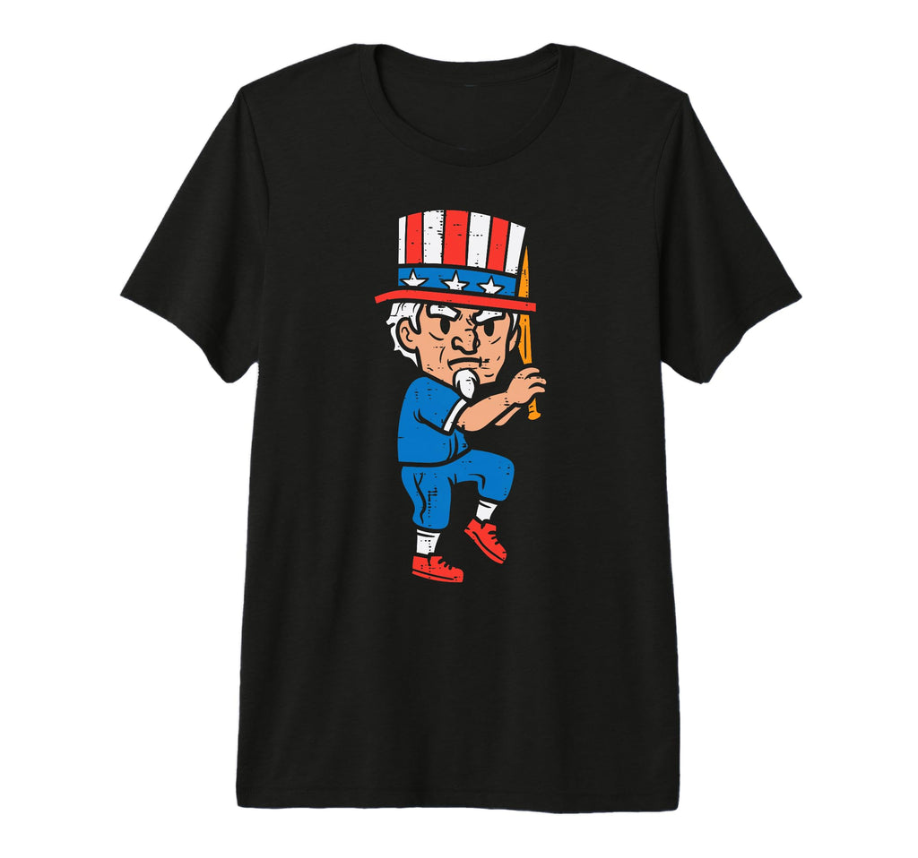 Uncle Sam Baseball American Sports T-Shirt - Aesthetic Graphic Men Women - T-Shirt, Sweatshirt, Hoodie