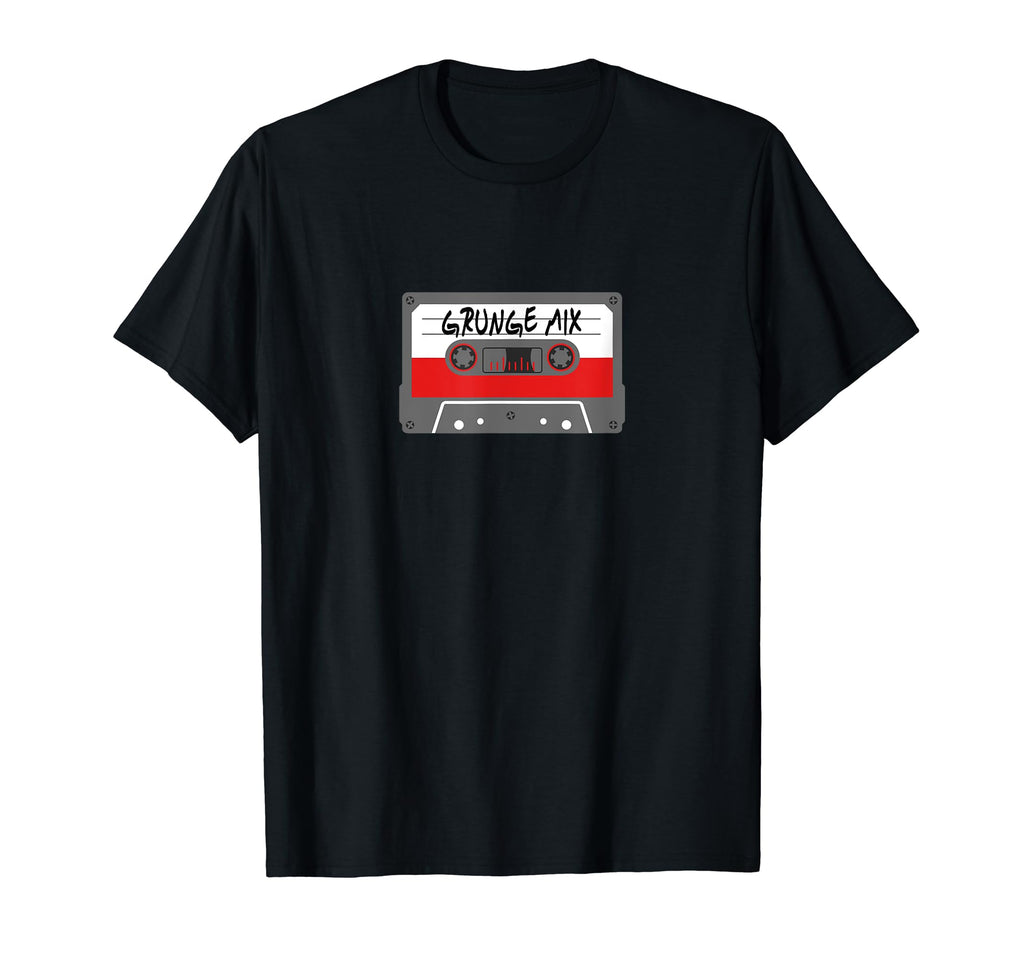 90S Grunge Mix Tape Cassette T-Shirt - Trendy Graphic Unisex - T-Shirt, Sweatshirt, Hoodie