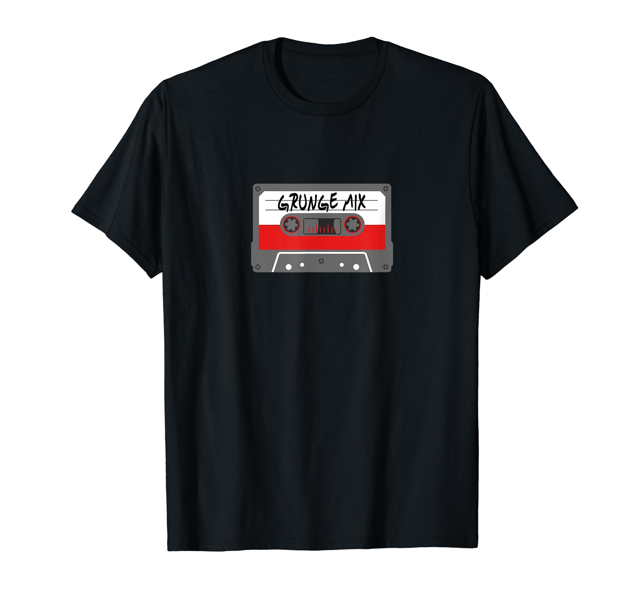 90S Grunge Mix Tape Cassette T-Shirt - Trendy Graphic Unisex - T-Shirt, Sweatshirt, Hoodie