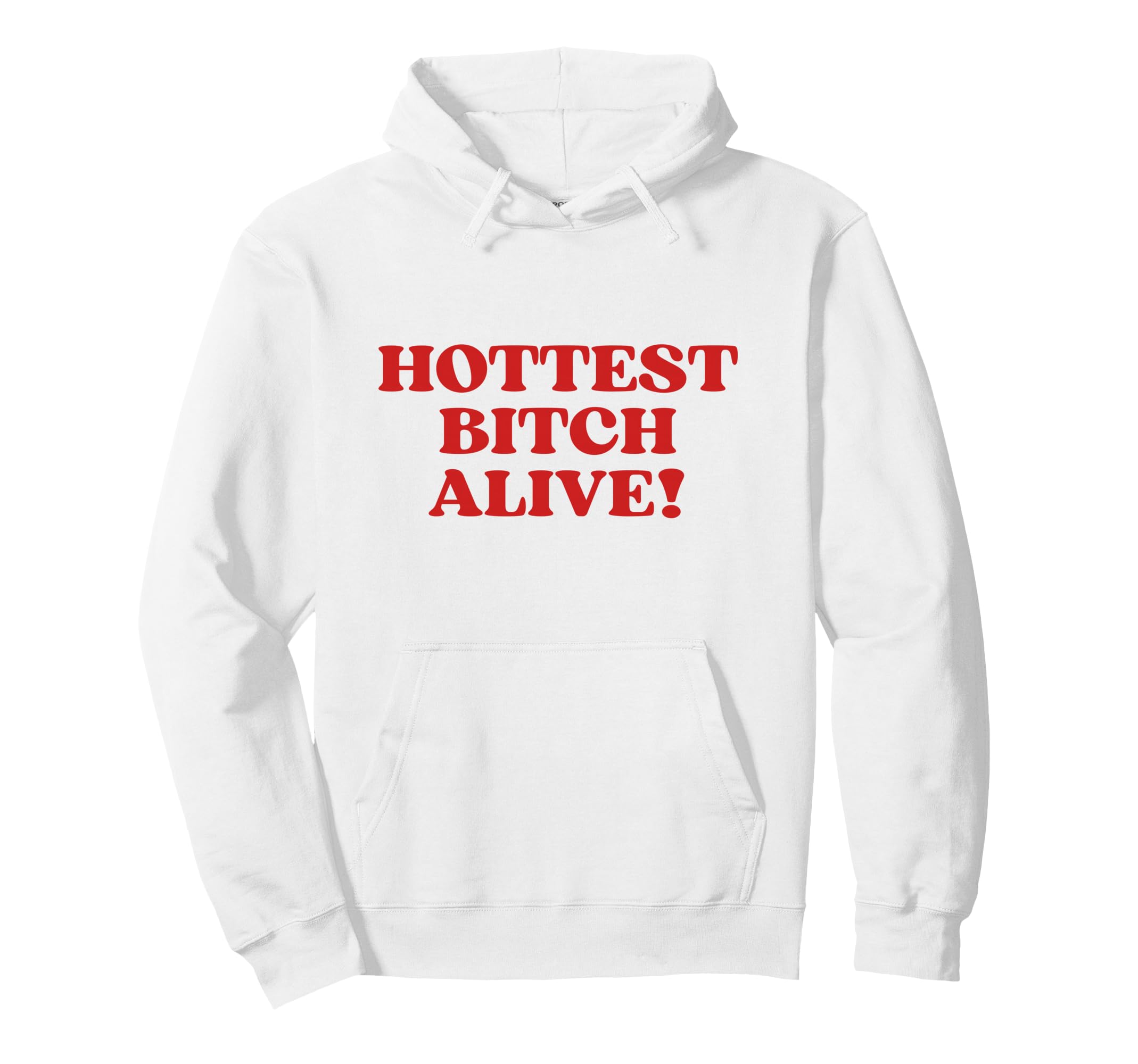 Hottest Bitch Alive Y2K Aesthetic 2000S Hoodie - Novelty Apparel Unisex - T-Shirt, Sweatshirt, Hoodie