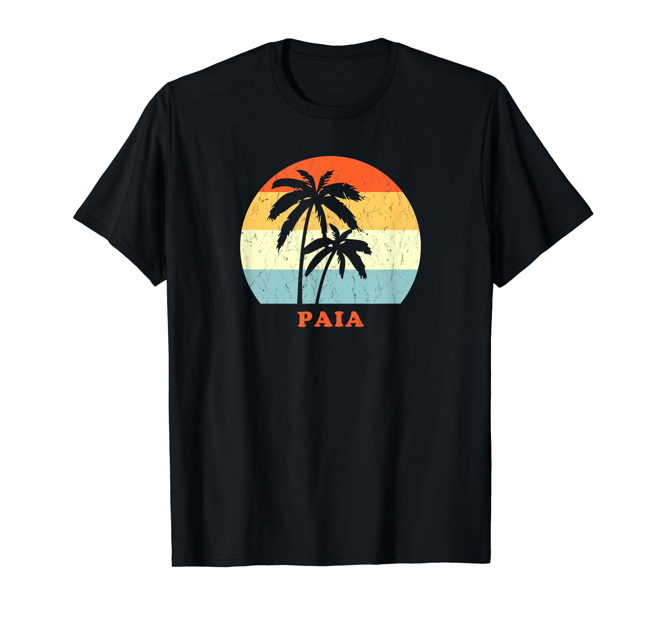 Paia Maui Sun Surf Throwback T-Shirt - Fun Novelty Design Men Women - T-Shirt, Sweatshirt, Hoodie