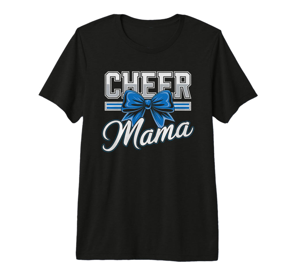 Cheer Mom Mother Bow Cheerleader Game T-Shirt - Streetwear Style Unisex - T-Shirt, Sweatshirt, Hoodie