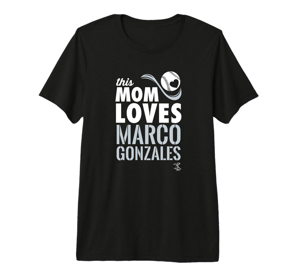 Marco Gonzales This Mom Loves Tri T-Shirt - Fun Novelty Design for Adults - T-Shirt, Sweatshirt, Hoodie