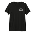 Minimal Football Dad Chest Logo Game T-Shirt - Unique Graphic for Adults - T-Shirt, Sweatshirt, Hoodie