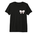 Baseball Bow Baseball Mom Mama Tri T-Shirt - Novelty Apparel Men Women - T-Shirt, Sweatshirt, Hoodie
