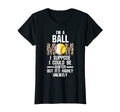Womens Im Ball Mom I Suppose Softball T-Shirt - Aesthetic Graphic Unisex - T-Shirt, Sweatshirt, Hoodie