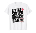 Baseball Little Sister Biggest Fan T-Shirt - Aesthetic Graphic Men Women - T-Shirt, Sweatshirt, Hoodie