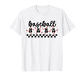 Baseball Mama Groovy Baseball Mom T-Shirt - Fun Novelty Design for Adults - T-Shirt, Sweatshirt, Hoodie