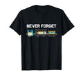 Never Forget Vhs Tape Cassette T-Shirt - Custom Art Print for Adults - T-Shirt, Sweatshirt, Hoodie