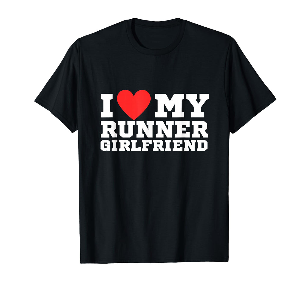 I Love My Runner Girlfriend Y2K Red T-Shirt - Aesthetic Graphic Unisex - T-Shirt, Sweatshirt, Hoodie