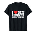 I Love My Runner Girlfriend Y2K Red T-Shirt - Aesthetic Graphic Unisex - T-Shirt, Sweatshirt, Hoodie