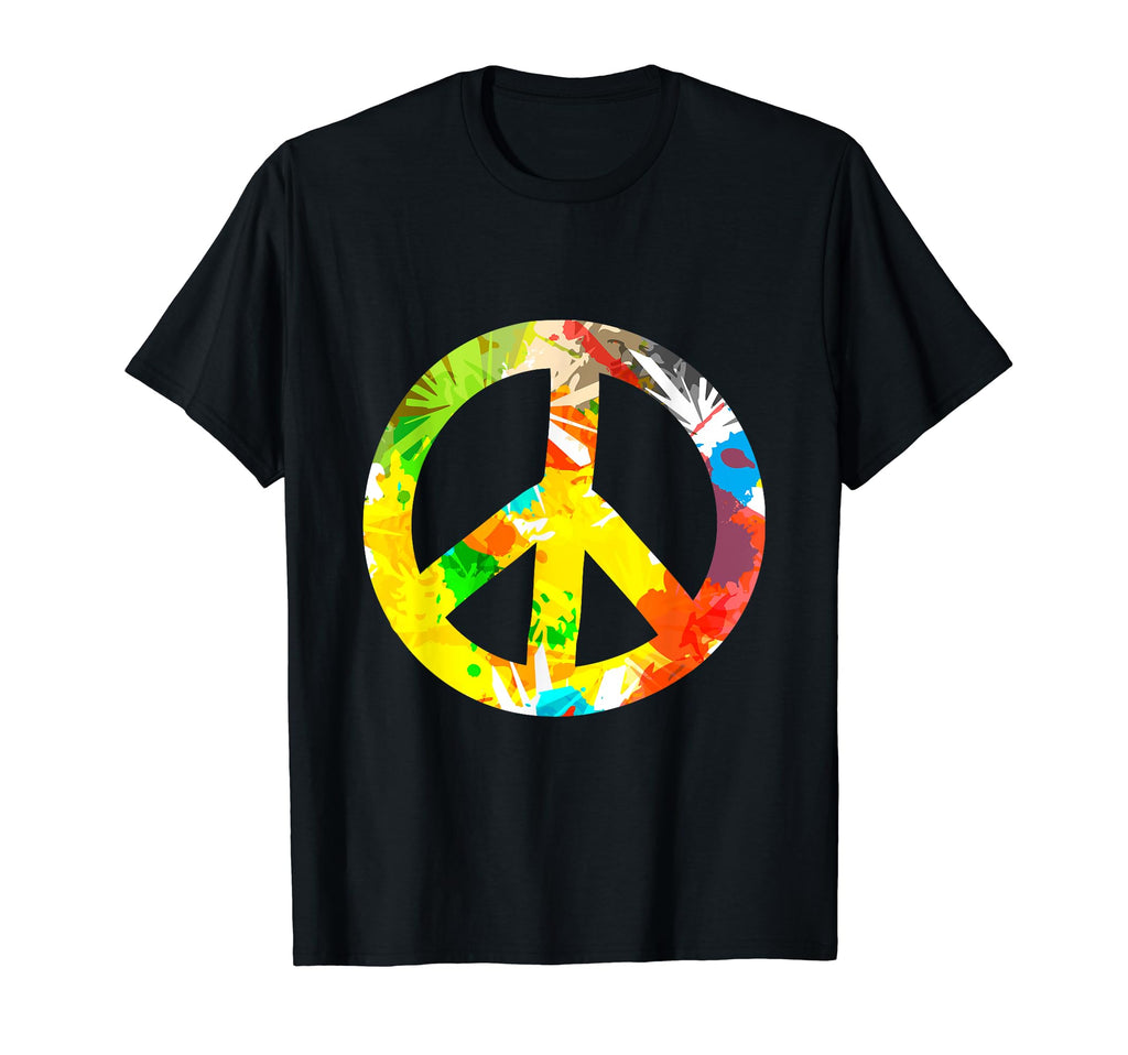 Peace Love And Tie Dye T-Shirt - Novelty Apparel Unisex - T-Shirt, Sweatshirt, Hoodie