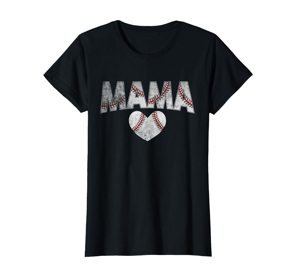 Baseball Mama Mom Mothers Day Baseball T-Shirt - Graphic Print for Adults - T-Shirt, Sweatshirt, Hoodie