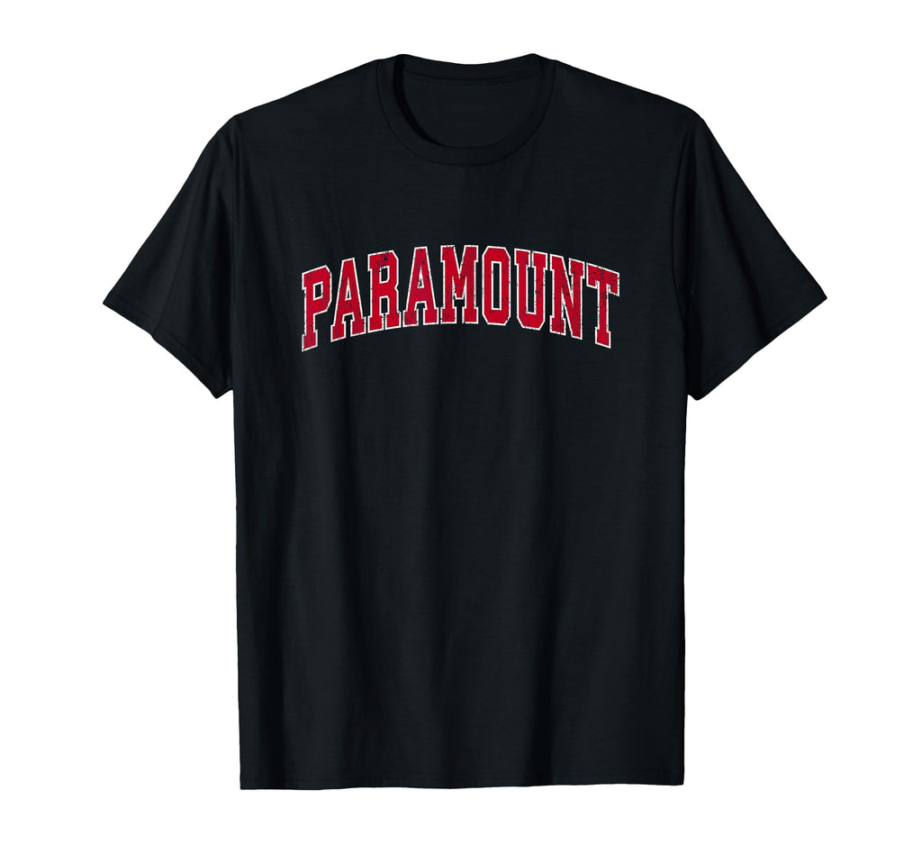 Paramount California Ca Sports Red T-Shirt - Minimalist Print for Adults - T-Shirt, Sweatshirt, Hoodie
