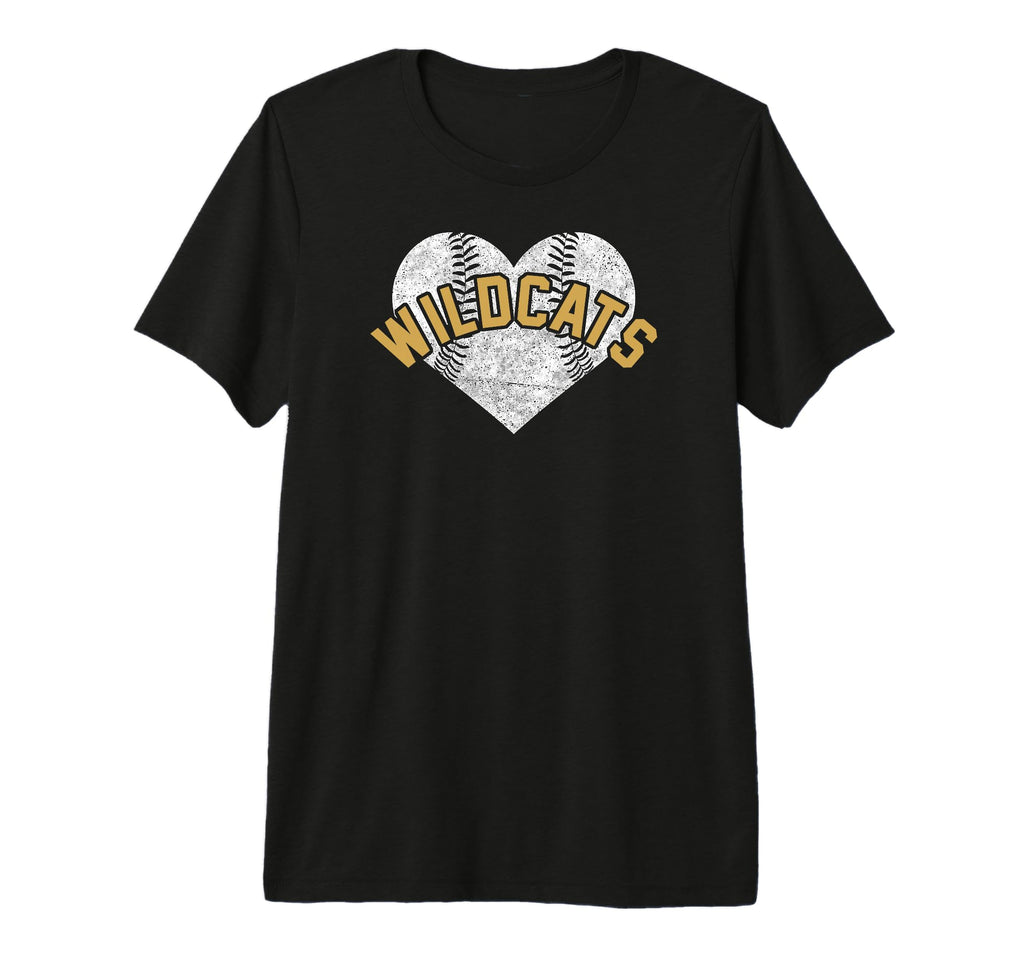 Wildcats Baseball Softball High T-Shirt - Streetwear Style for Adults - T-Shirt, Sweatshirt, Hoodie