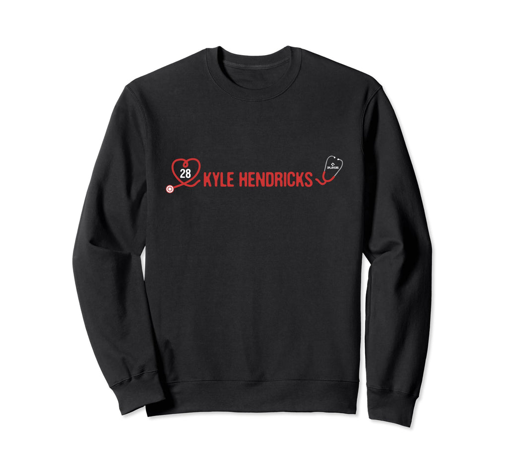 Kyle Hendricks Chicago Baseball Sweatshirt - Novelty Apparel for Adults - T-Shirt, Sweatshirt, Hoodie