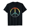 Distressed Peace Sign T-Shirt - Unique Graphic Unisex - T-Shirt, Sweatshirt, Hoodie