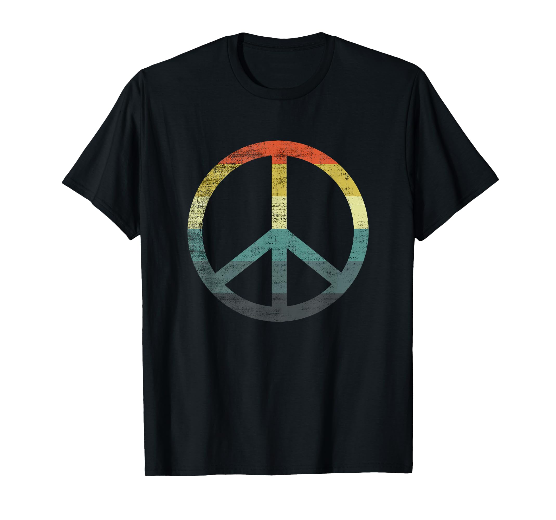 Distressed Peace Sign T-Shirt - Unique Graphic Unisex - T-Shirt, Sweatshirt, Hoodie