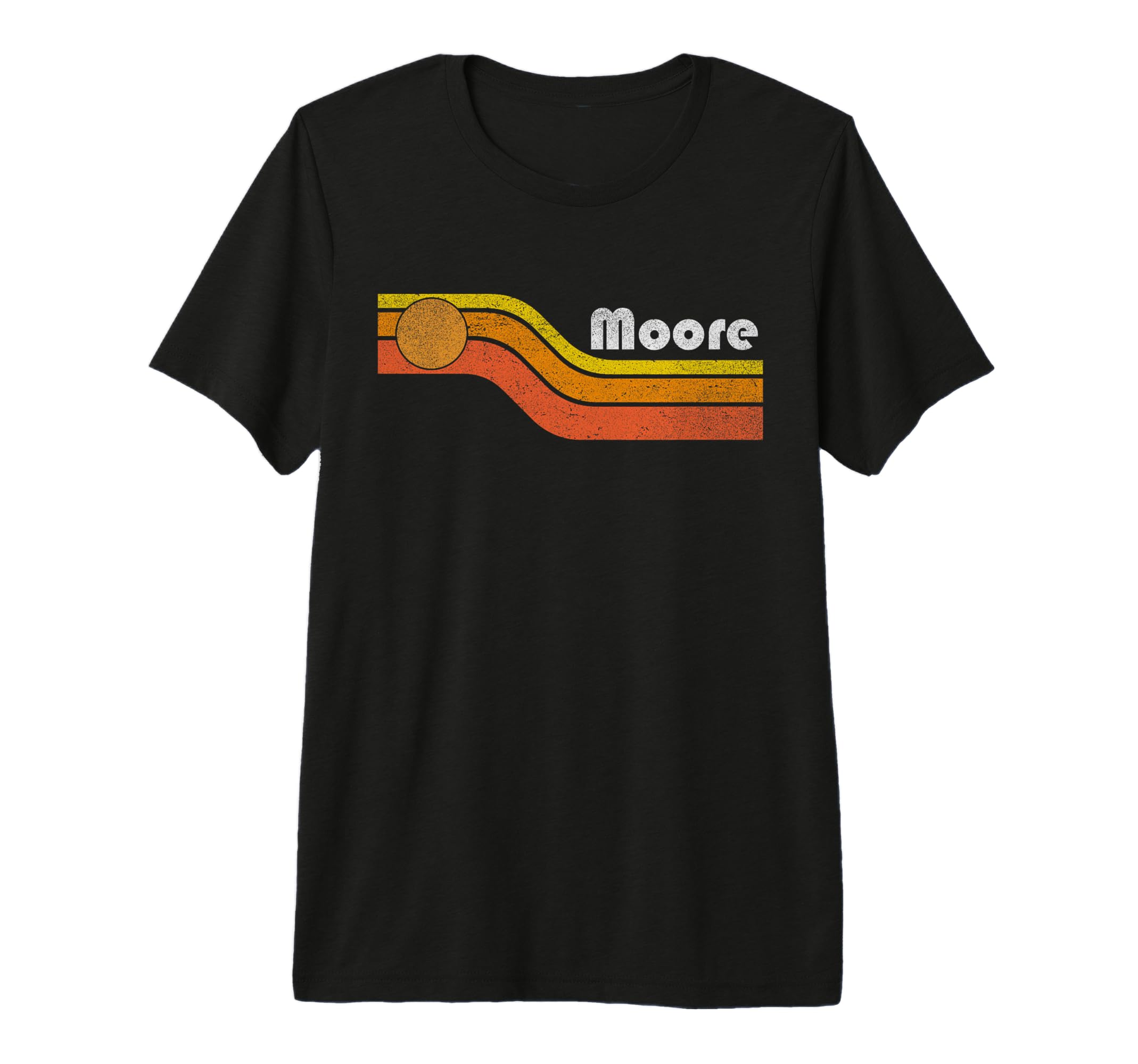 Moore 70S 80S Tri Blend T-Shirt - Trendy Graphic for Adults - T-Shirt, Sweatshirt, Hoodie