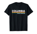 Columbia South Carolina Stripes T-Shirt - Novelty Apparel for Adults - T-Shirt, Sweatshirt, Hoodie