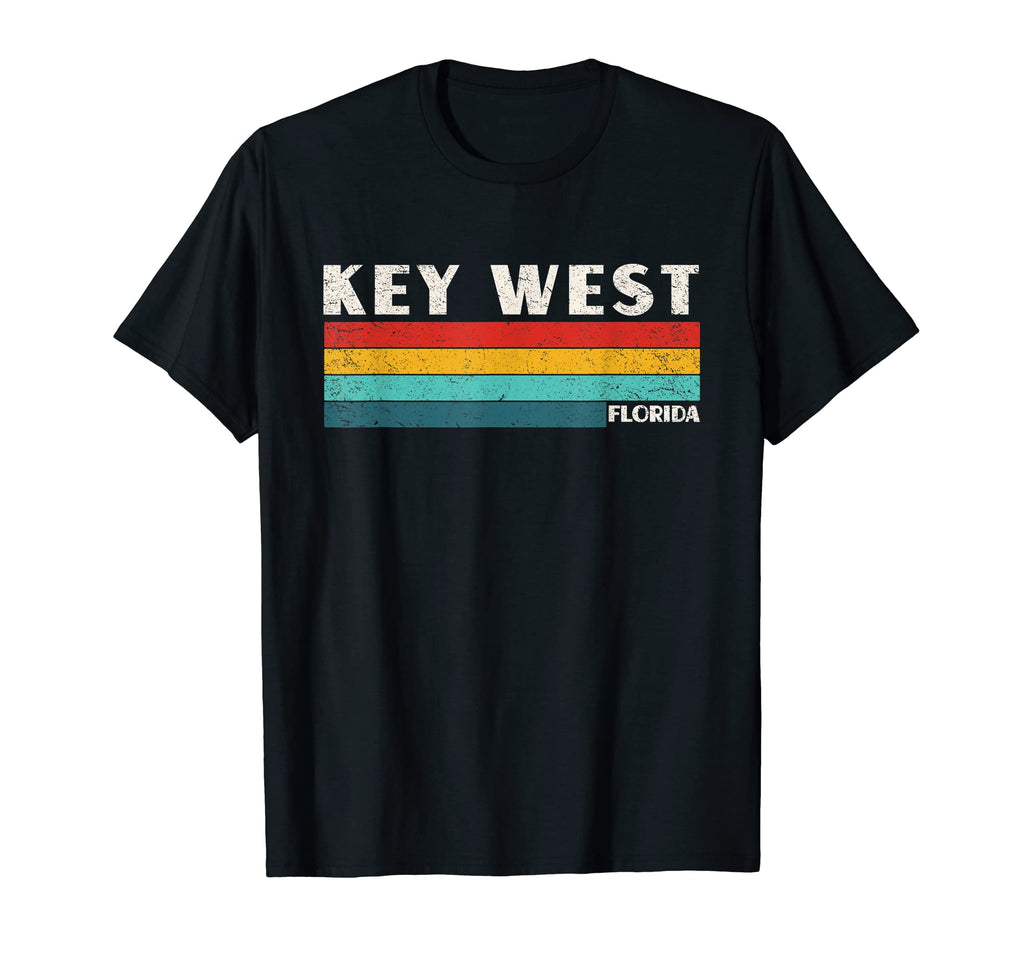Key West Florida Love 70S T-Shirt - Minimalist Print Men Women - T-Shirt, Sweatshirt, Hoodie